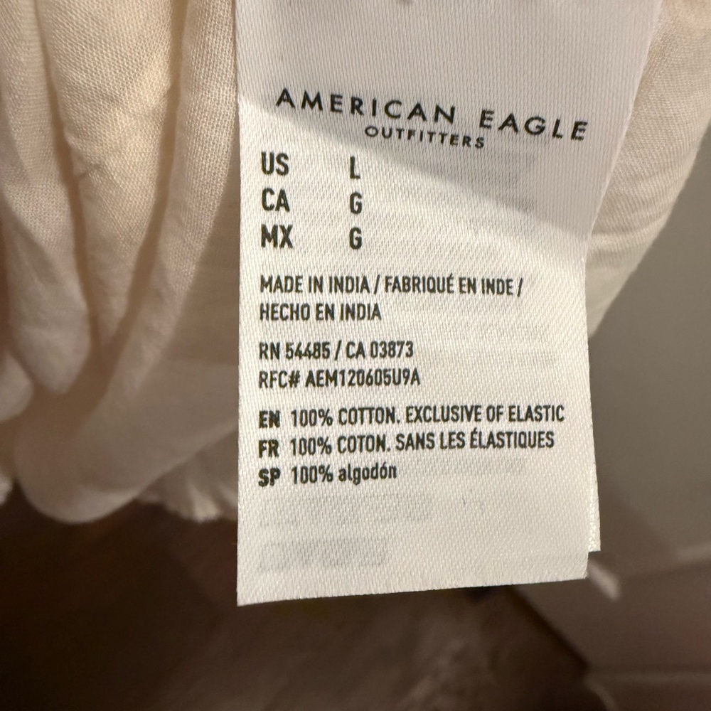 AE American Eagle Smocked bodice midi dress - Picture 5 of 7